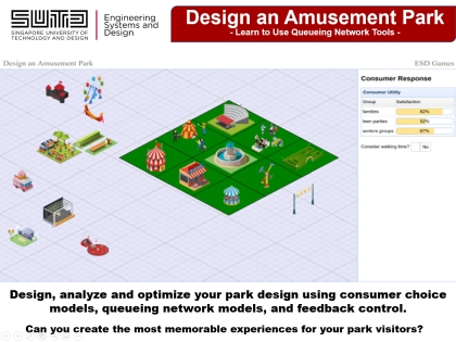 Design an Amusement Park Game