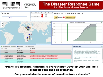 The Disaster Response Game